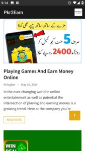 Pkr2Earn 2